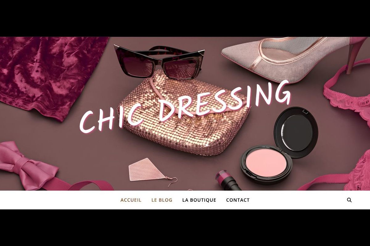 site vitrine de Chic Dressing